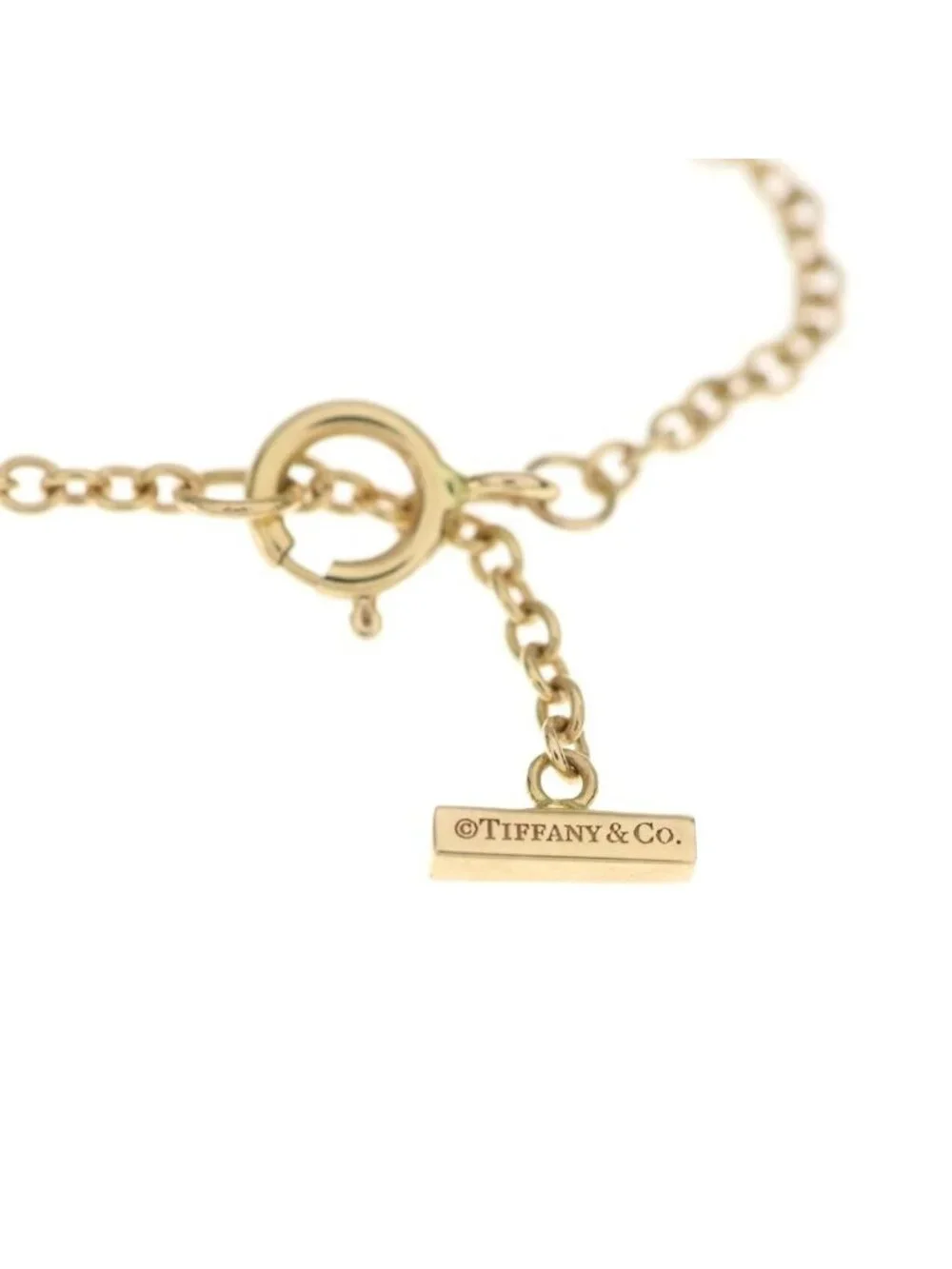 Tiffany & Co T Smile Small 18k Yellow Gold Bracelet
